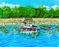 Boat on the Thames