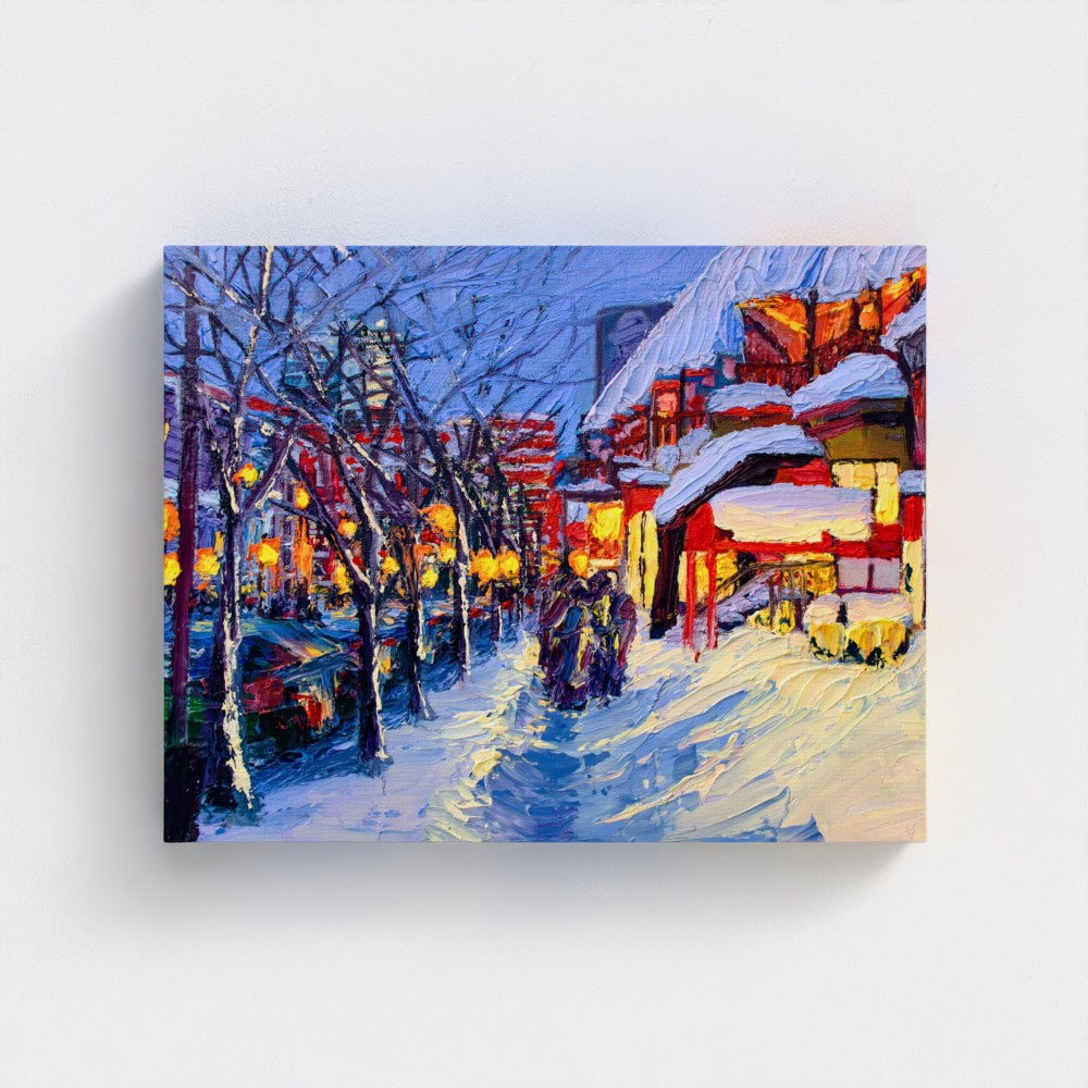 Rue Crescent Canvas Print