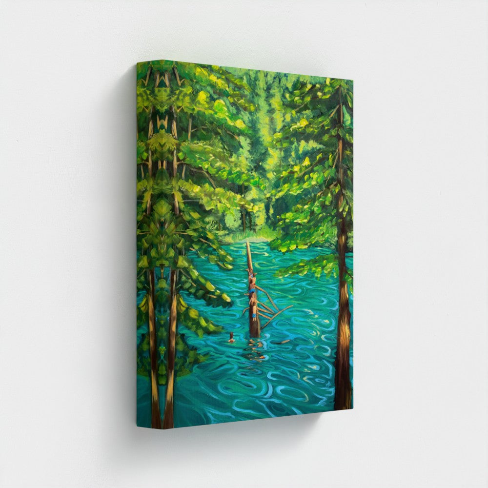 Lake Day Canvas Print