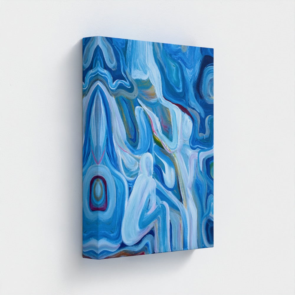 Blue Canvas Print – Renee Kamp Art
