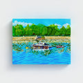 Boat on the Thames Canvas Print