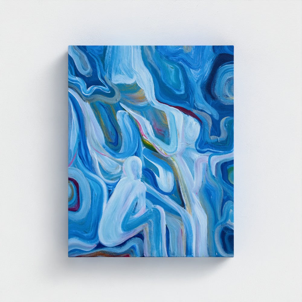 Blue Canvas Print – Renee Kamp Art