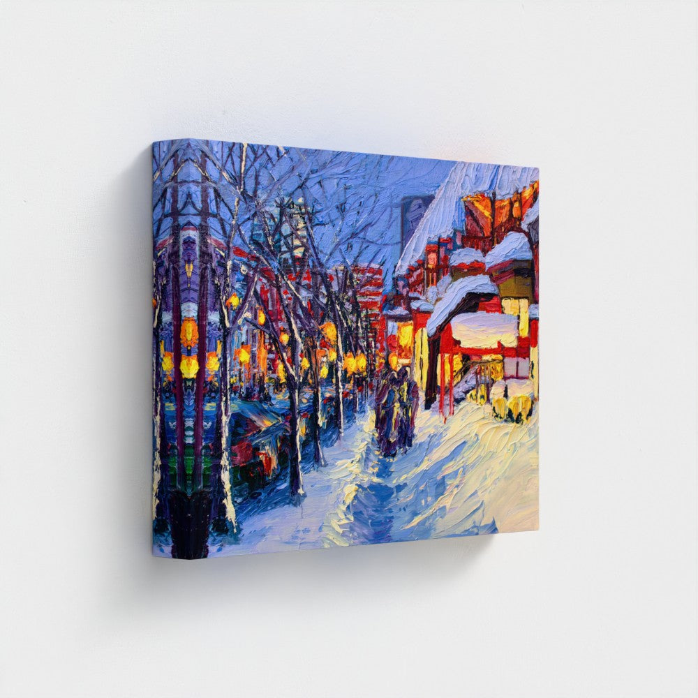 Rue Crescent Canvas Print